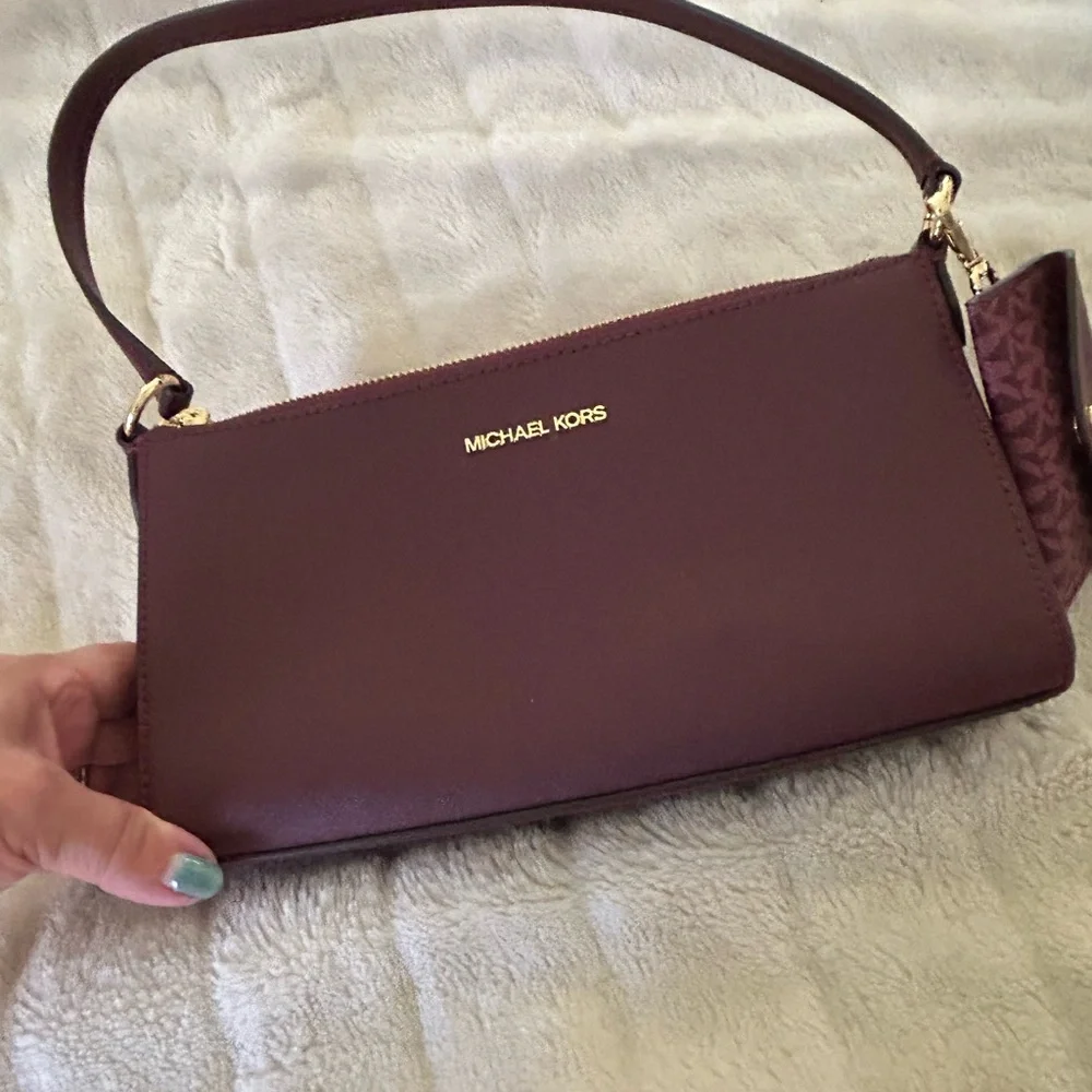 Michael Kors Dark Brown Shoulder Bag - Picture 4 of 5